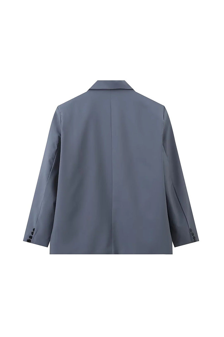 Oversize Kruvaze Yün Ceket Zalle