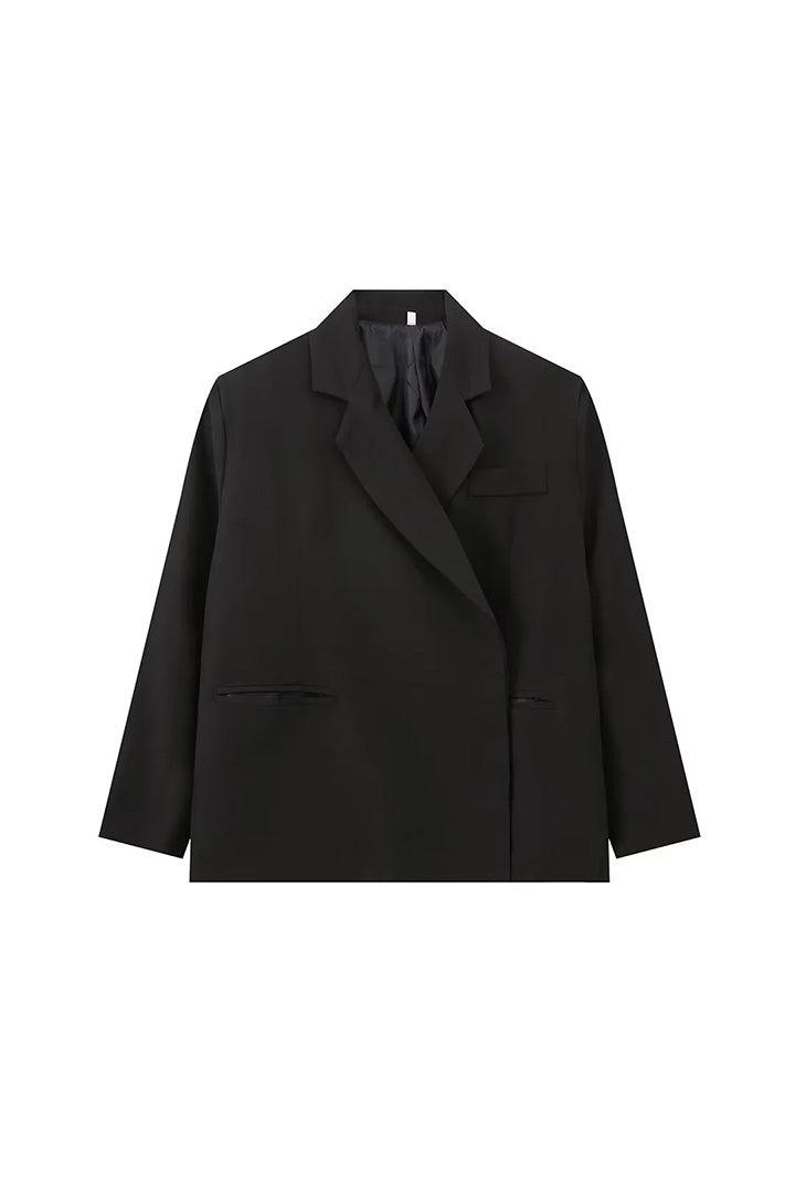Oversize Kruvaze Yün Ceket Zalle
