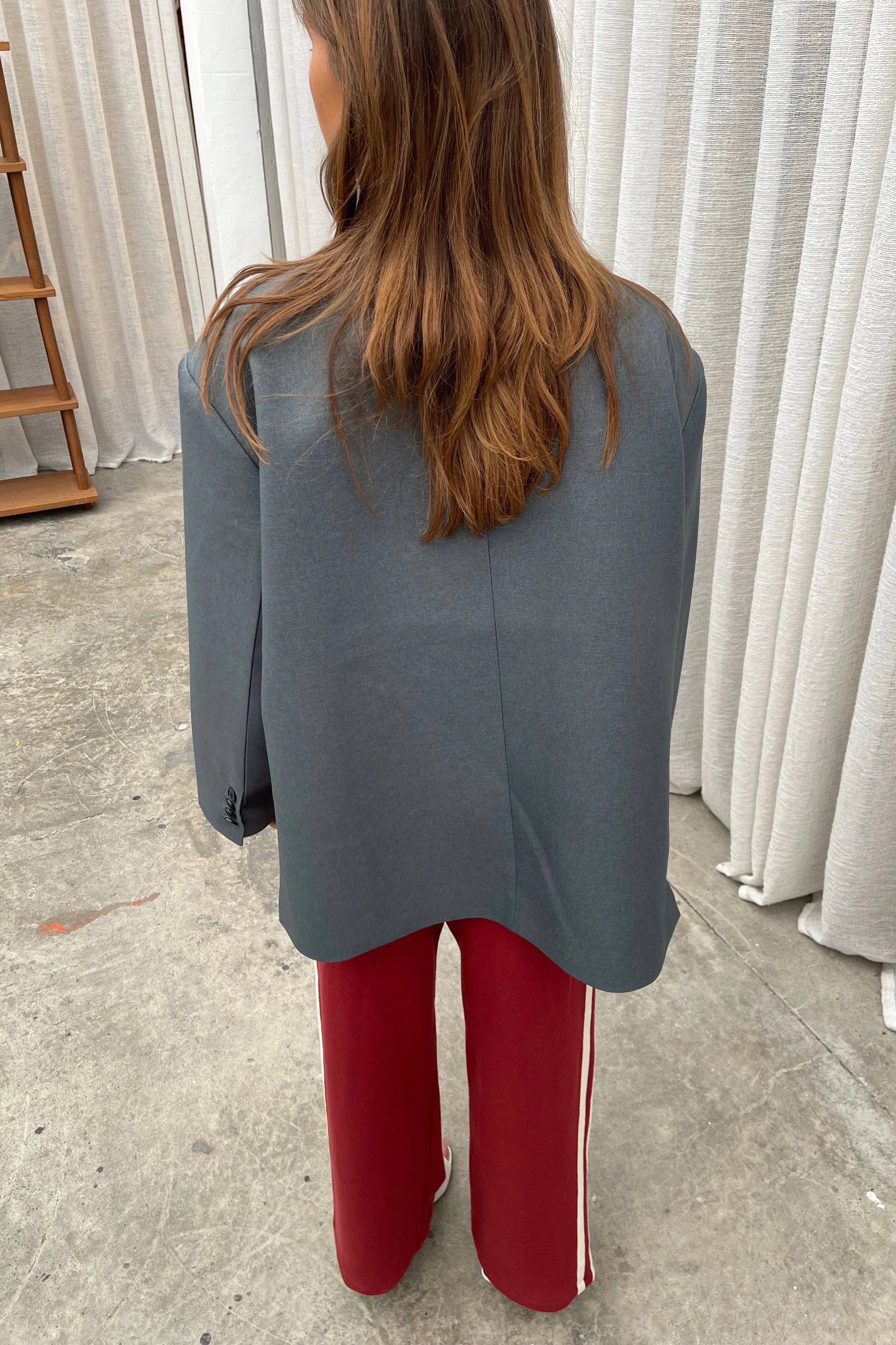 Oversize Kruvaze Yün Ceket Zalle
