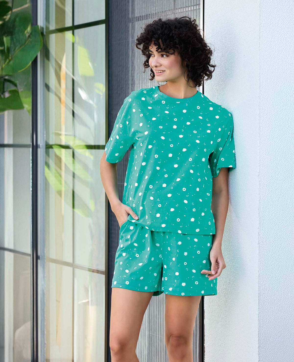 Modern Design Pajama Set