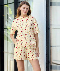 Uğurböcekli Tarz Pijama Takımı Zalle