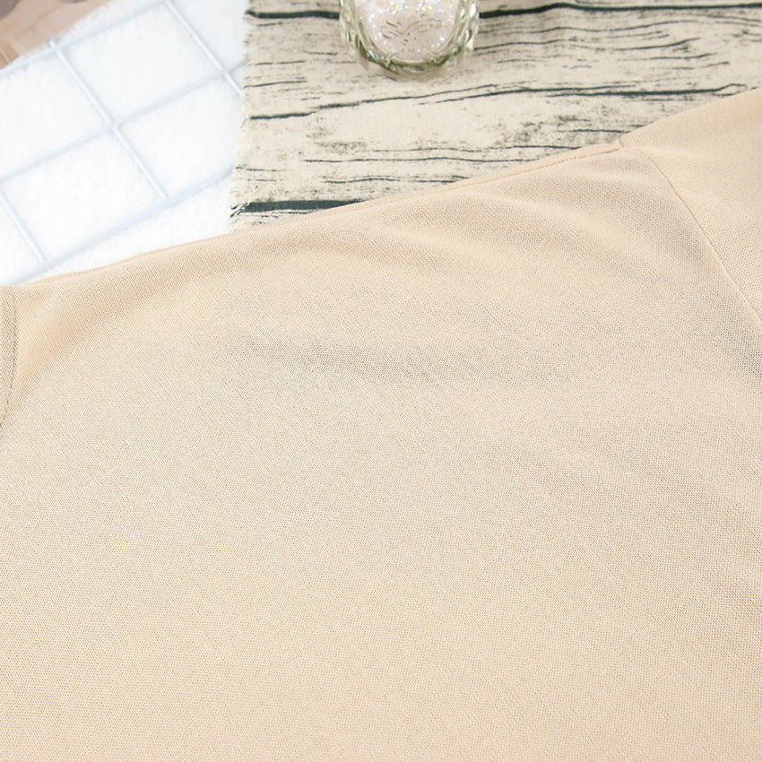Cotton Beige Long Sleeve Suit