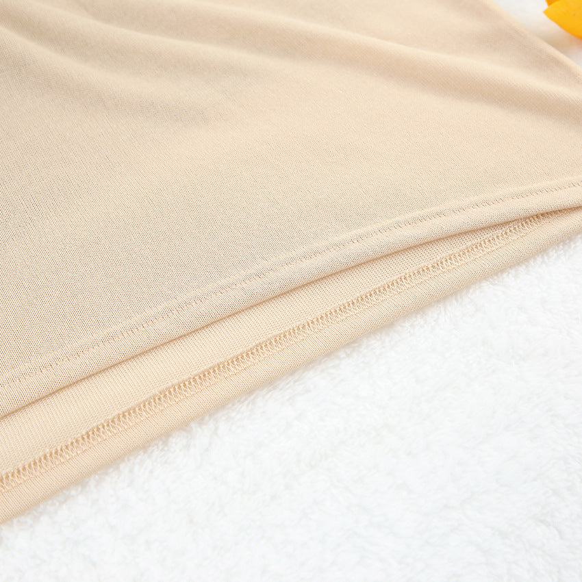 Cotton Beige Long Sleeve Suit