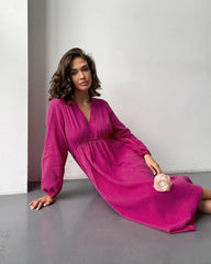 Cotton Long Sleeve Home Wear Set 